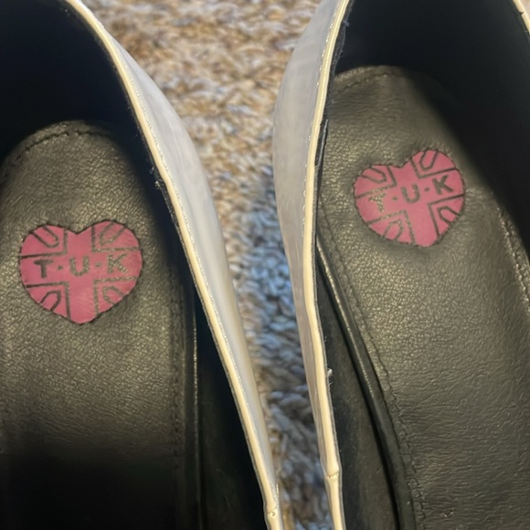 TUK Peacock Anti Pop Heels Sz 10 - Picture 5 of 11